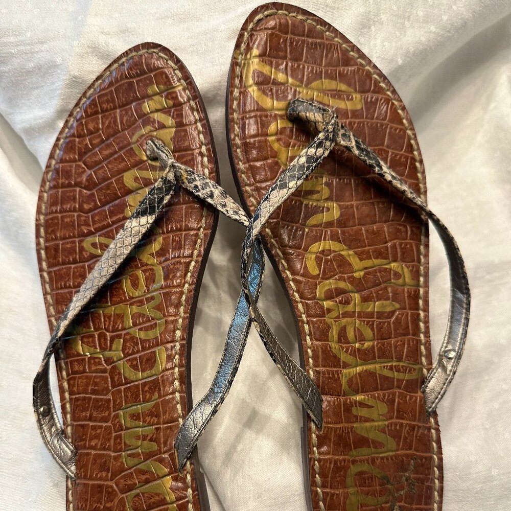 Snakeskin Sandals by Sam Edelman